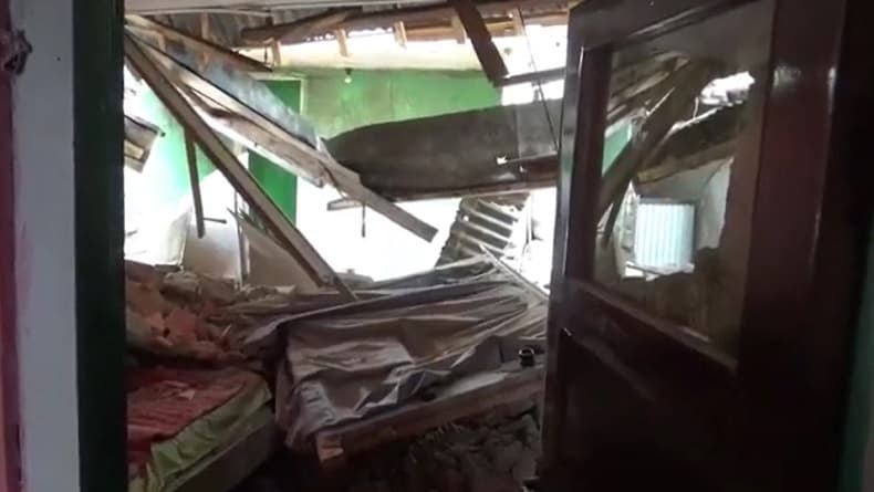 Tabung Gas Meldak di Cianjur, 2 Rumah Rusak Parah dan 3 Orang Terluka