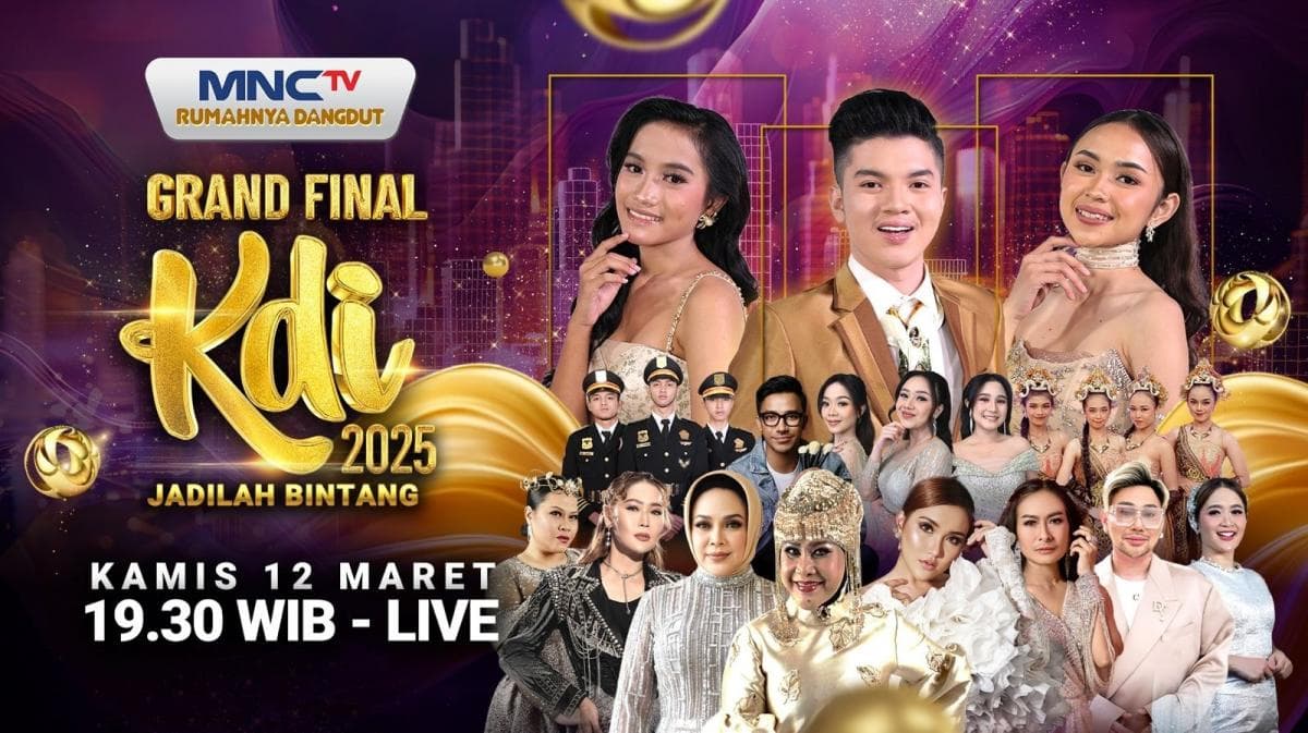 Grand Final KDI 2025 Semakin Spektakuler dengan Kolaborasi Top Band & Bintang Dangdut, Super Glam Make Over, dan Aksi Panggung Masif