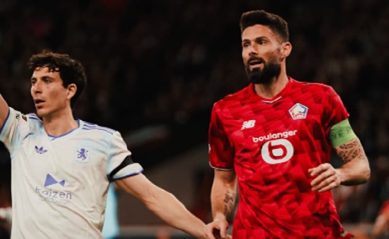 Hasil Lengkap Liga Europa: Calvin Verdonk Jadi Penonton, Lille Digilas Aston Villa