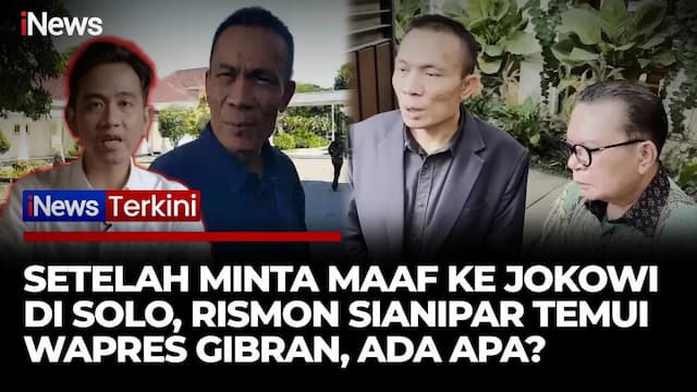 Rismon Sianipar Mendadak Temui Wapres Gibran Hari Ini, usai Minta Maaf ke Jokowi di Solo