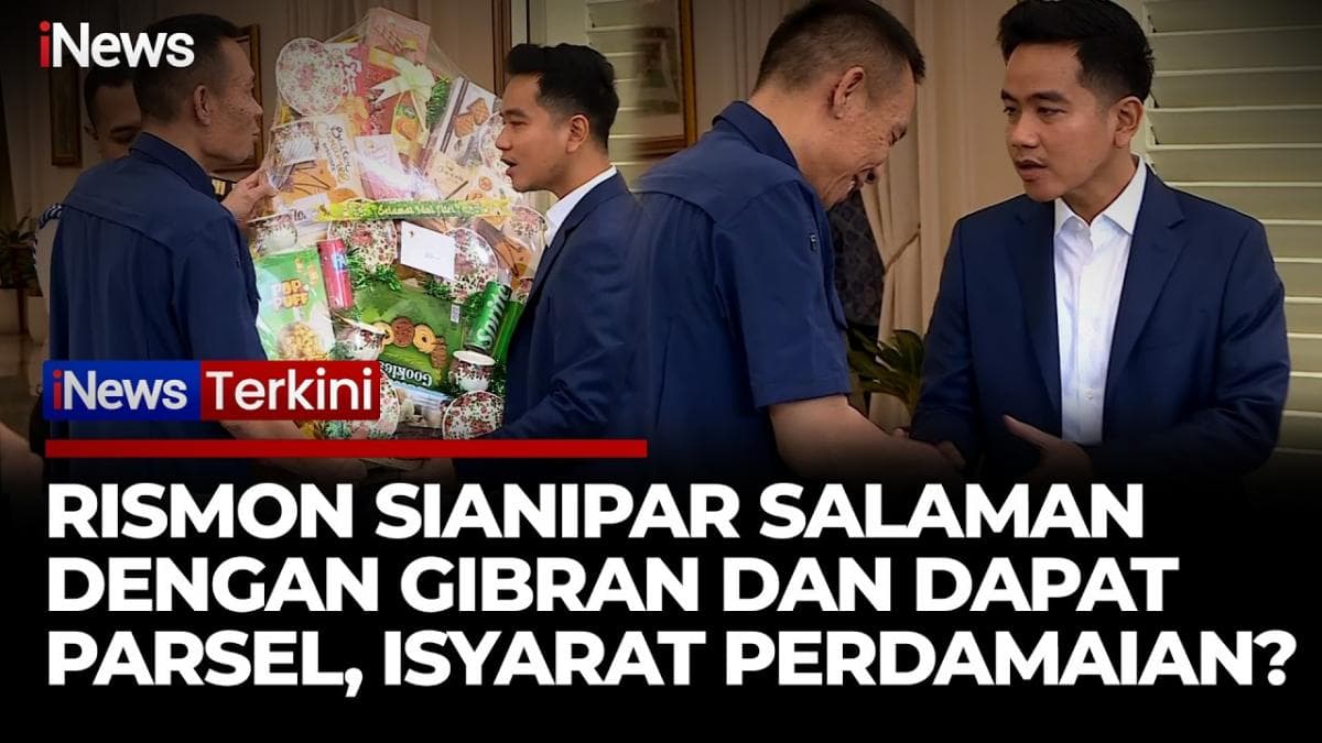 Usai Pertemuan Tertutup, Gibran Hadiahi Rismon Sianipar Sebuah Parsel Besar