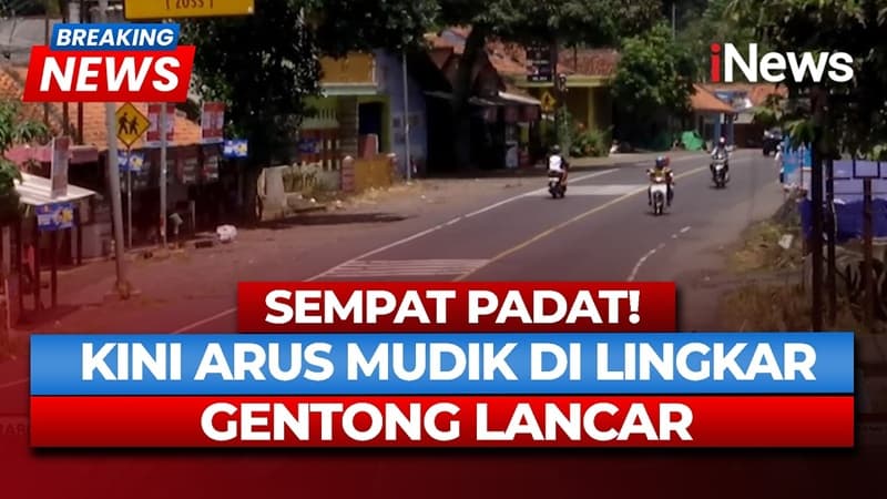 Puncak Arus Mudik Berakhir, Lalu Lintas di Jalur Gentong Lancar