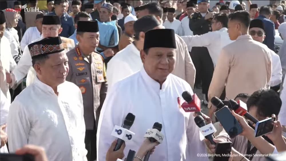 Prabowo: 100 Pengungsi di Aceh Sudah Keluar dari Tenda