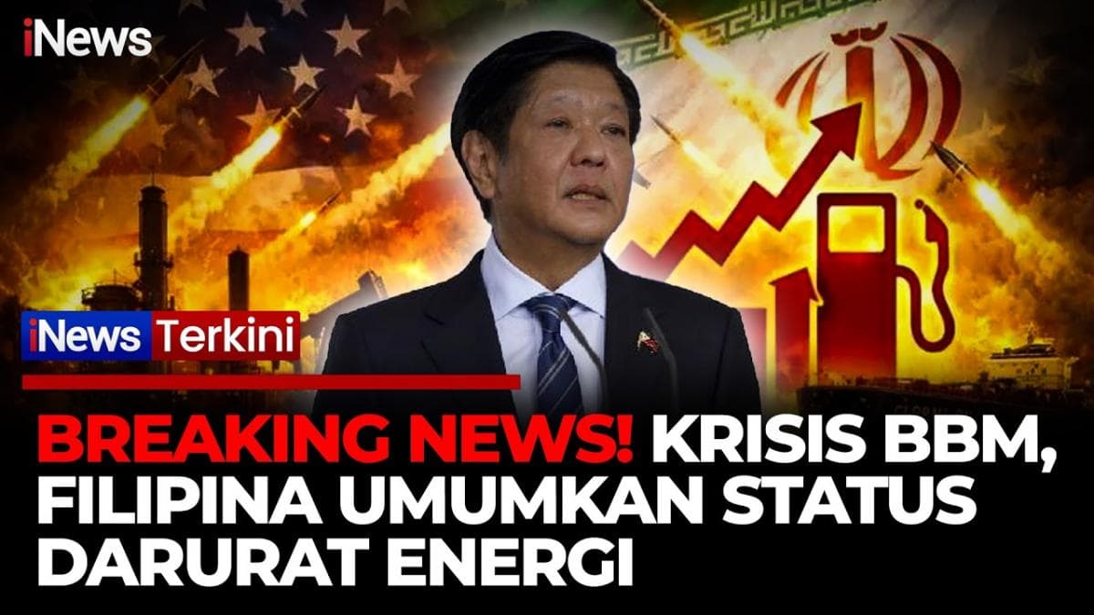 Filipina Tetapkan Status Darurat Energi Akibat Perang Timur Tengah