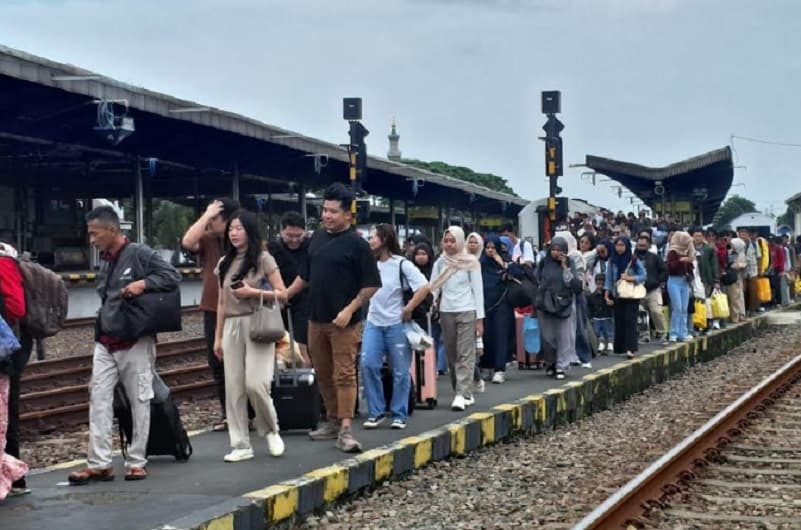 4,3 Juta Tiket Kereta Terjual pada Arus Balik Lebaran 2026