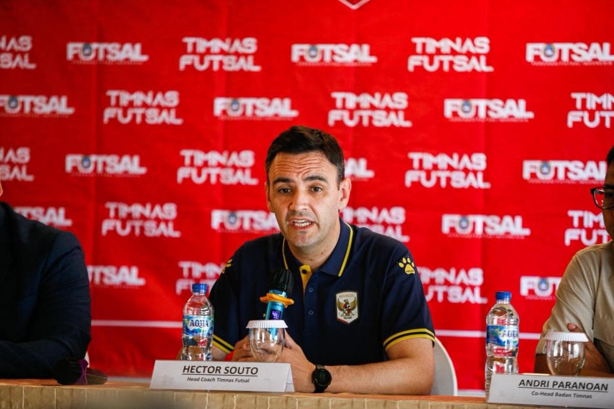 Target Tinggi! Hector Souto Bidik Timnas Futsal Indonesia Tembus Semifinal Piala AFF 2026
