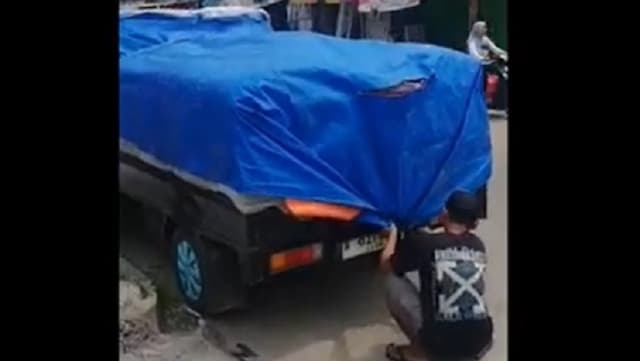 Kawanan Bajing Loncat Beraksi di Cilegon, Sopir Pikap Kaget 4 Karung Beras Raib