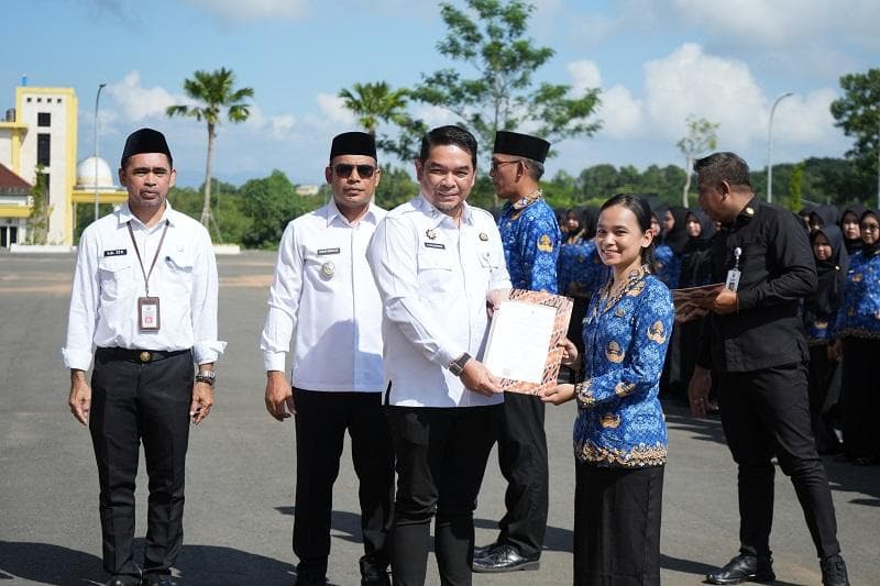 872 PNS Kotabaru Resmi Dilantik, Pemkab Tekankan Soal Kedisiplinan dan Loyalitas
