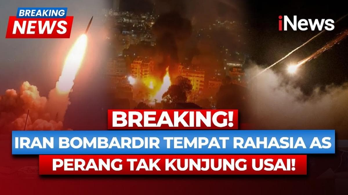Iran Klaim Bombardir Tempat Rahasia Amerika Serikat