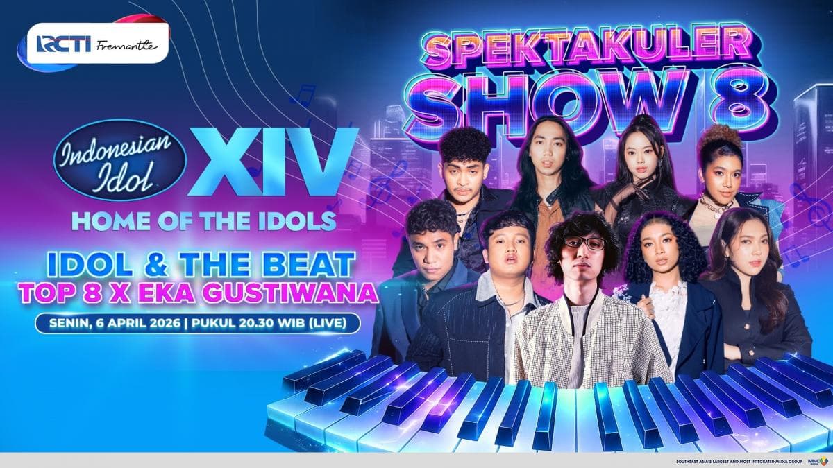 Spektakuler Show 8 Indonesian Idol Hadirkan Kolaborasi Bareng Eka Gustiwana Spektakuler Show 8 Indonesian Idol Hadirkan Kolaborasi Bareng Eka Gustiwana