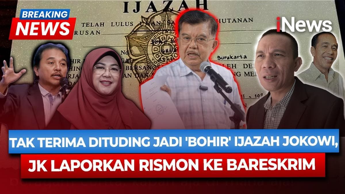 JK Laporkan Rismon Sianipar ke Bareskrim Polri, Menyusul Empat Youtuber 