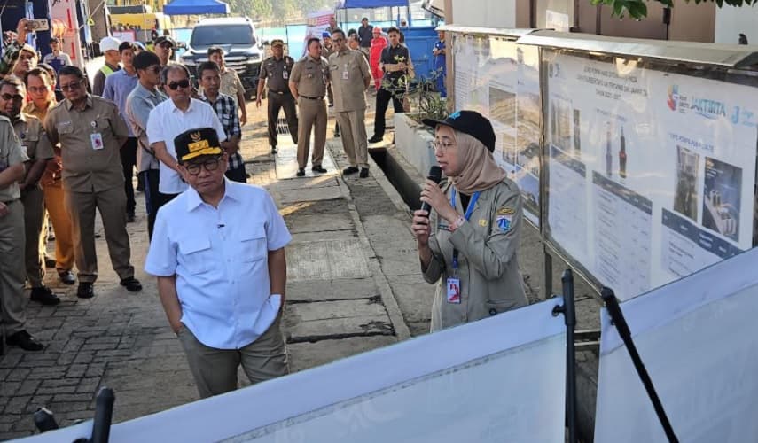 Pramono Tingkatkan Kapasitas Pompa Ancol Jadi 40.000 Liter per Detik untuk Atasi Banjir