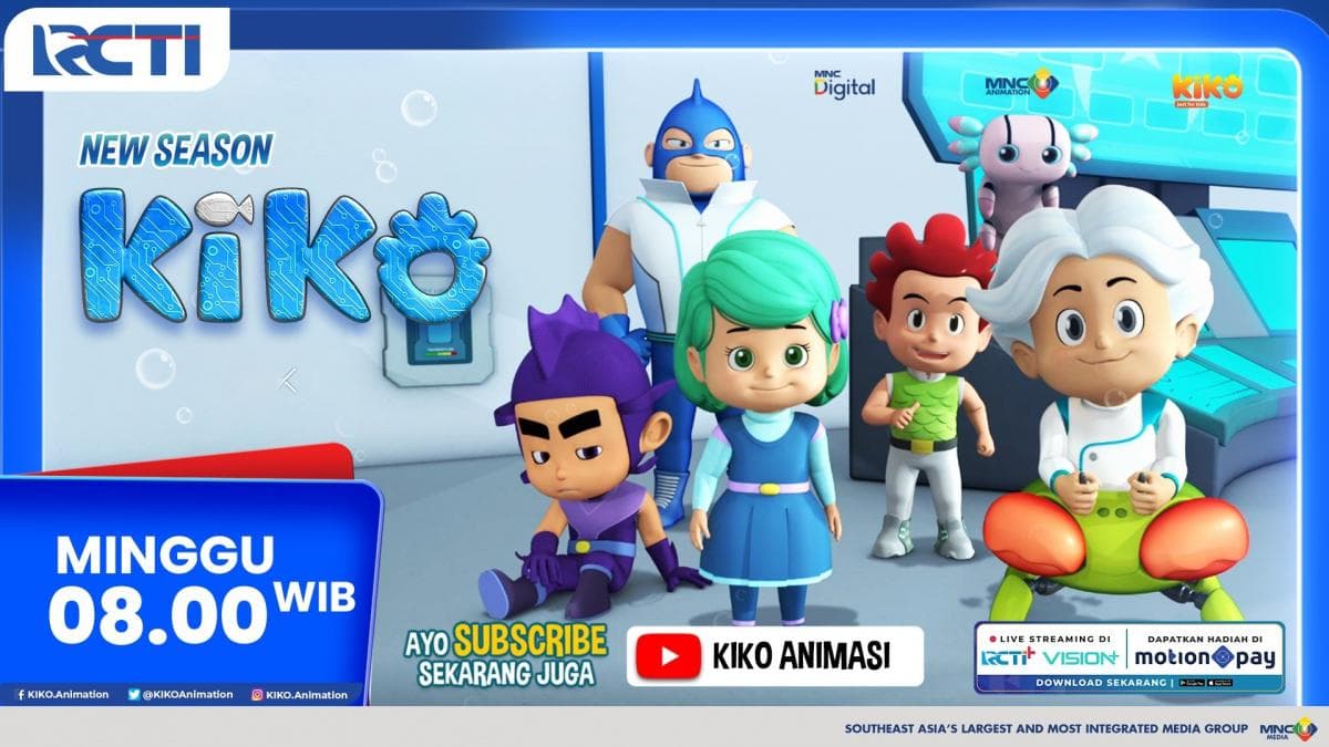 KIKO Episode Blast From The Past, Minggu 12 April 2026 Pukul 08.00 Pagi di RCTI