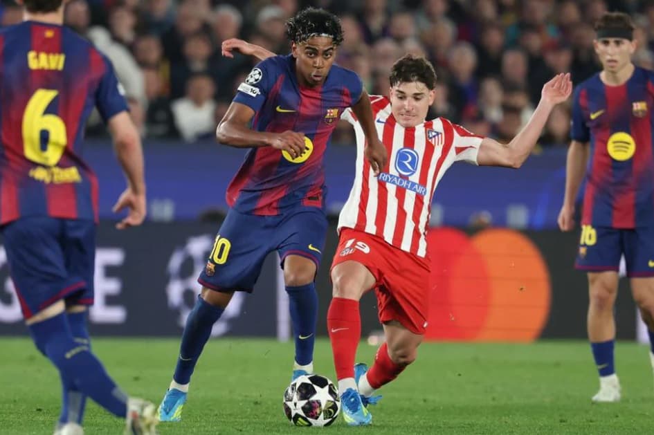 Kontroversi Handball Atletico vs Barcelona! Penalti Tak Diberikan, Hansi Flick Murka