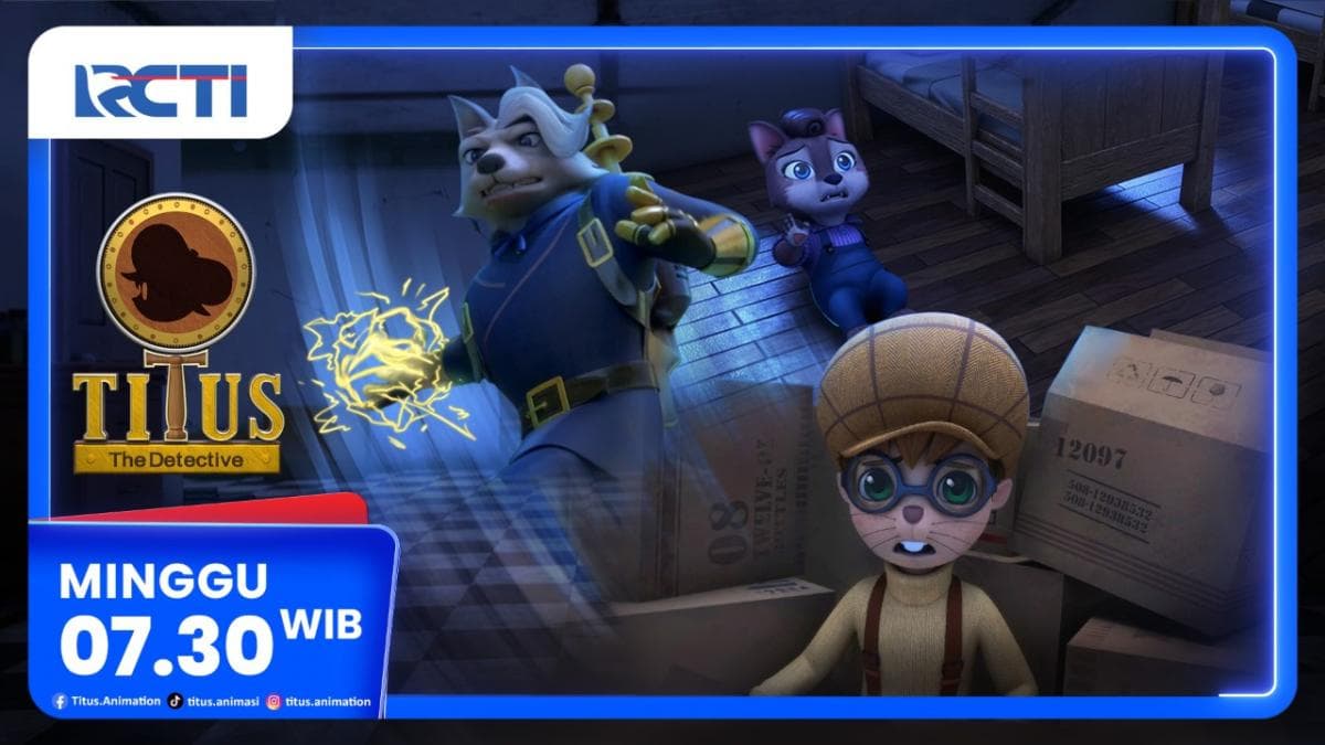 Titus Animasi Episode I Aint Afraid No Ghost, Saksikan Minggu 12 April 2026 hanya di RCTI!