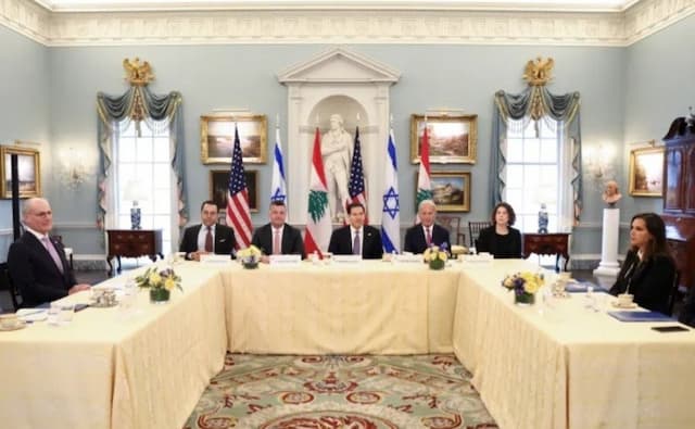 Israel-Lebanon Gelar Perundingan Langsung di AS, Tak Ada Kesepakatan yang Dicapai