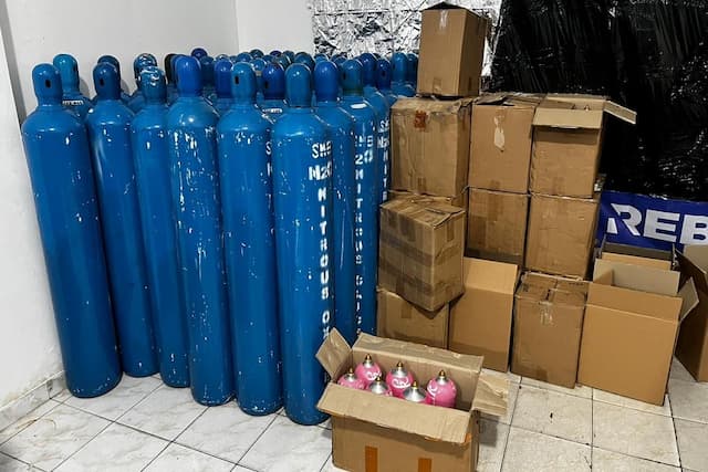 Bareskrim Gerebek Pabrik Whip Pink Ilegal di Jakarta, Omzet Tembus Miliaran Rupiah