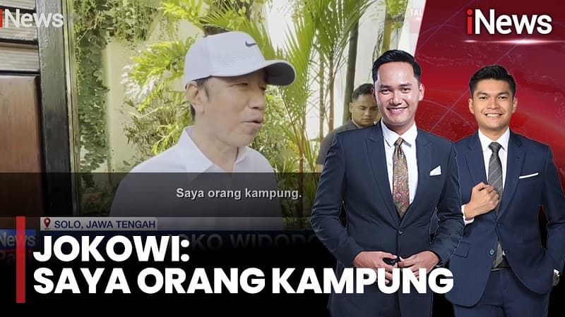 Jokowi Respons JK: Saya Bukan Siapa-Siapa, Orang Kampung