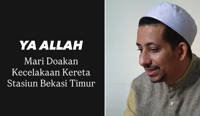 Unggah Pesan Menyentuh, Habib Jafar Doakan Korban Kecelakaan Kereta di Bekasi Timur