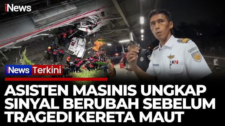 Asisten Masinis Cerita Detik-Detik Kecelakaan Maut Kereta Bekasi, Singgung Sinyal Eror