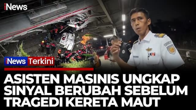 Asisten Masinis Cerita Detik-Detik Kecelakaan Maut Kereta Bekasi, Singgung Sinyal Eror