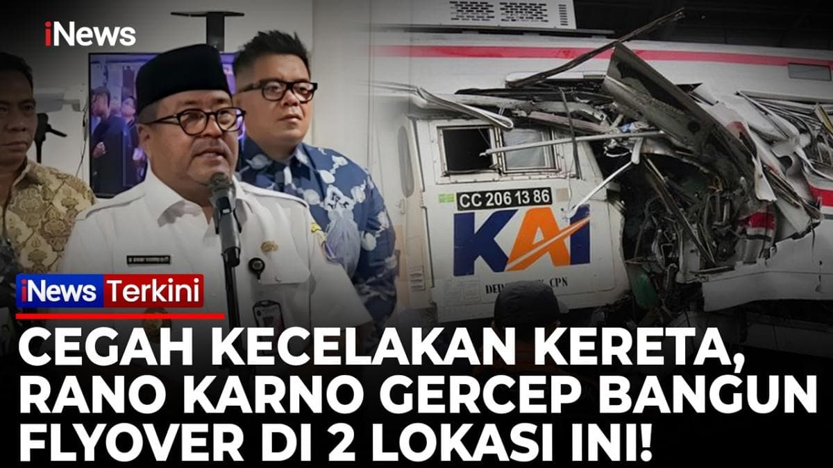 Cegah Kecelakaan Kereta, Flyover Latumenten Mulai Dibangun