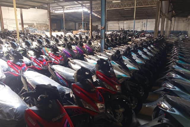 Polda Metro Bongkar Gudang Penadahan Motor Hasil Kejahatan di Jaksel, Ini Penampakannya