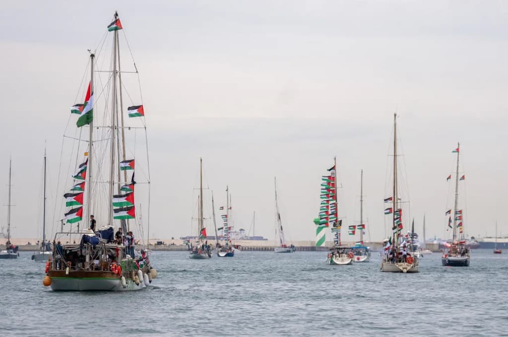 5 WNI Rombongan Global Sumud Flotilla Ditangkap Israel, Termasuk Jurnalis