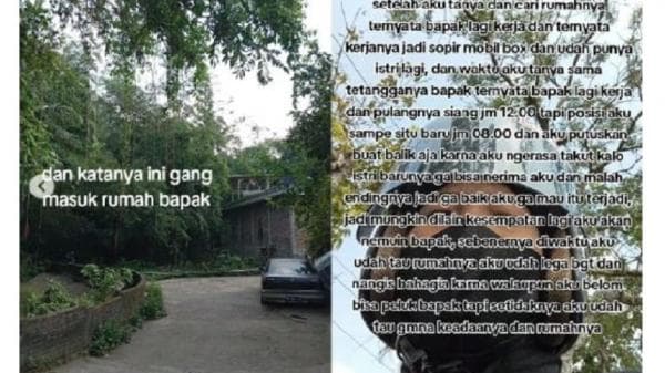 Kisah Sedih Anak Gadis dari Semarang ke Magelang Naik Motor Cari Rumah Bapaknya 18 Tahun Tak Bertemu