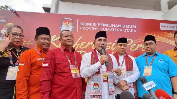 Edy Rahmayadi: Pilgub Sumut Bukan Lawan Menantu Presiden, Tapi Antara Edy dan Bobby