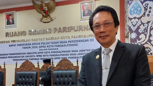 Hadiri Pelantikan Anggota DPRD Kota Pangkalpinang periode 2024-2029, Begini Harapan Pengurus IKADIN