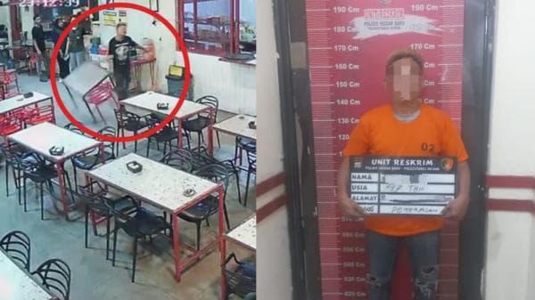 Terekam CCTV, Pelaku Pemerasan di Jalan Terompet Ditangkap Polsek Medan Baru