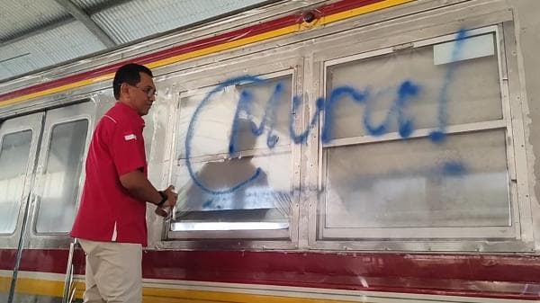 Kompetisi Mural dan Grafiti di Kawasan Depo KRL Depok