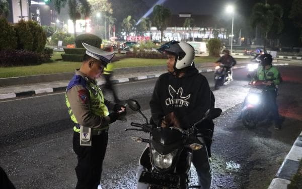 Polres Subang Gelar KRYD, Tertibkan Kendaraan Brong dan Kendaraan Tanpa Surat Lengkap