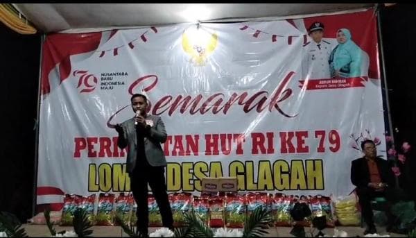 Desa Glagah Tutup Kegiatan Agustusan Dengan Lomba Karaoke