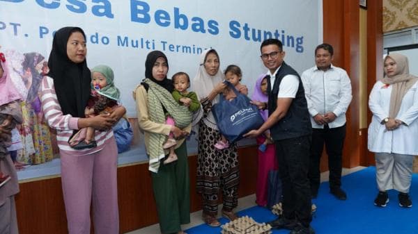 Dukung Penurunan Stunting dan Gizi Buruk, Pelindo Multi Terminal Perkuat Program Kesehatan