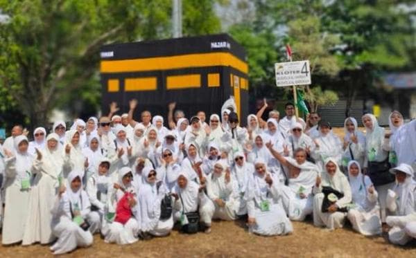 600 Jamaah Antusias Ikuti Latihan Manasik Haji di Masjid Alqodar Sendangmulyo