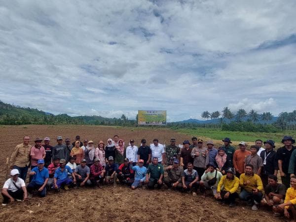 Tingkatkan PAT, Kementan Tanam Bersama Padi Gogo di Pohuwato