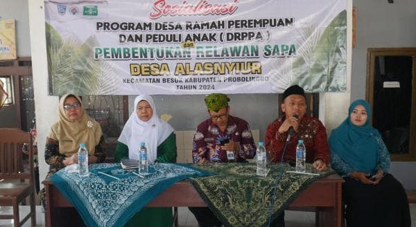 Wujud Kepedulian Pada Perempuan dan Anak, Desa Alasnyiur Probolinggo Bentuk Relawan SAPA