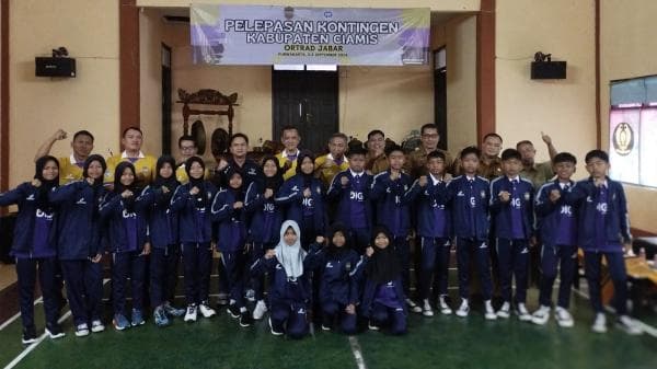 Pemkab Ciamis Lepas 29 Atlet untuk Kejuaraan Ortrad Jawa Barat di Purwakarta