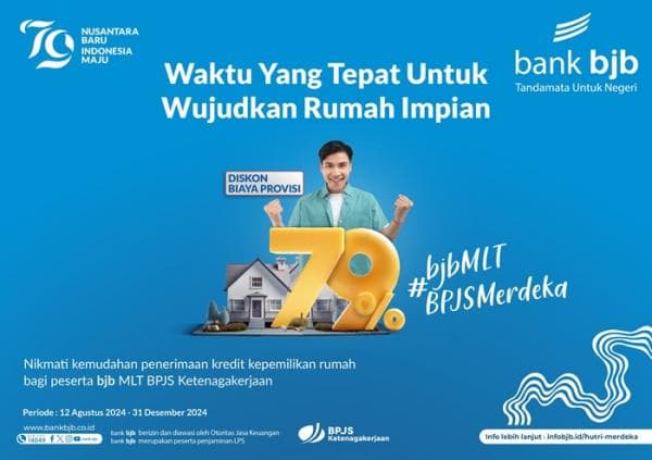 bank bjb Beri Kemudahan Debitur Ajukan Kredit Lewat bjb MLT BPJS Merdeka