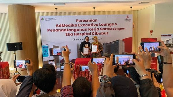 Eka Hospital Cibubur dan AdMedika Resmikan Executive Lounge untuk Tingkatkan Pelayanan Kesehatan