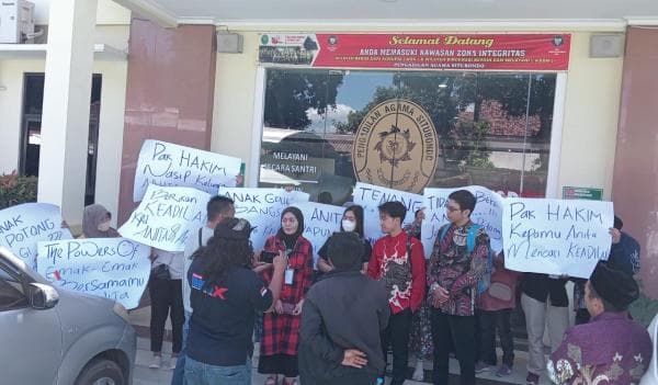 Sidang Kedua Mediasi Gagal, Anita Mantan Istri Cabup Situbondo Minta Nafkah Anak Diberikan Penuh