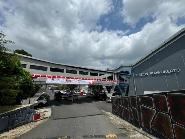 Stasiun Purwokerto Bakal Hadirkan Pertunjukan Video Mapping dalam Skybridge Culture Night Festival