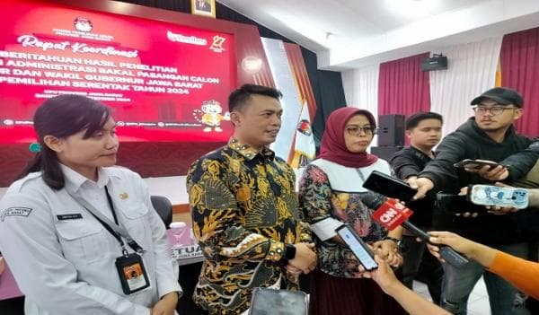 Persyaratan Administrasi 4 Bakal Cagub-Cawagub Jabar Dinyatakan Belum Lengkap