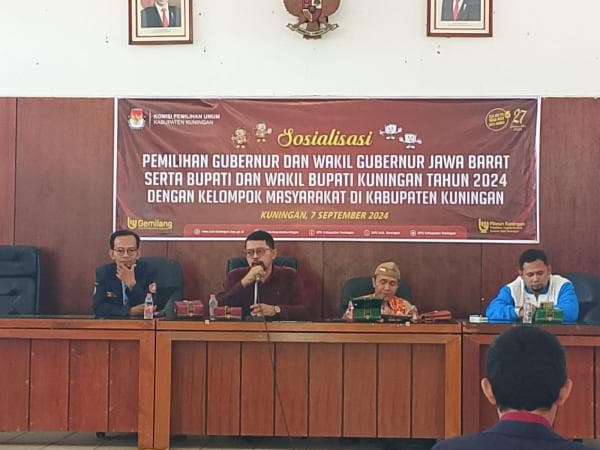 KPU Gandeng KNPI-Karang Taruna Kampanyekan Salurkan Hak Pilih di Pilkada Kuningan