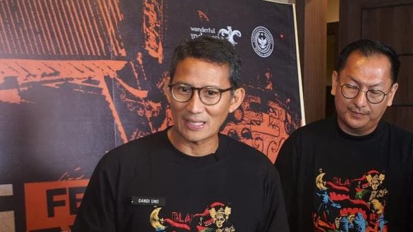 Hadiri Fesbul 2024 di Belitung, Sandiaga Uno Sebut Belitung Studio Alam yang Sangat Besar 