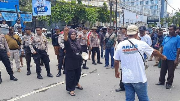 Keputusan MRPPBD Picu Reaksi Massa, Pendukung AFU-Piet dan Masyarakat Suku Maya Gelar Aksi Demo