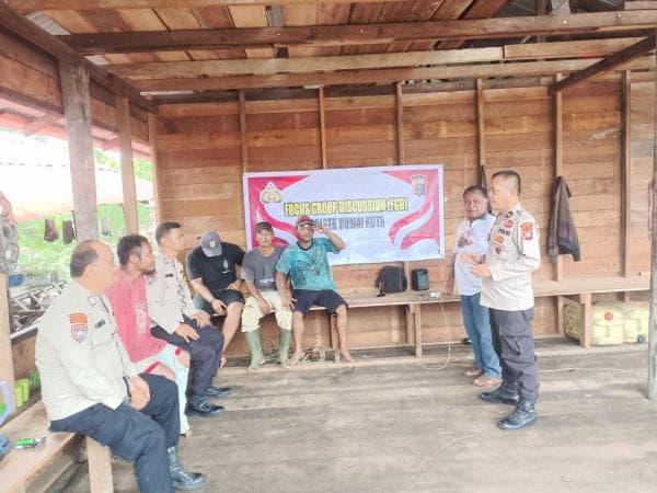 Polsek Dumai Kota Gelar Giat Cooling System Bersama Masyarakat