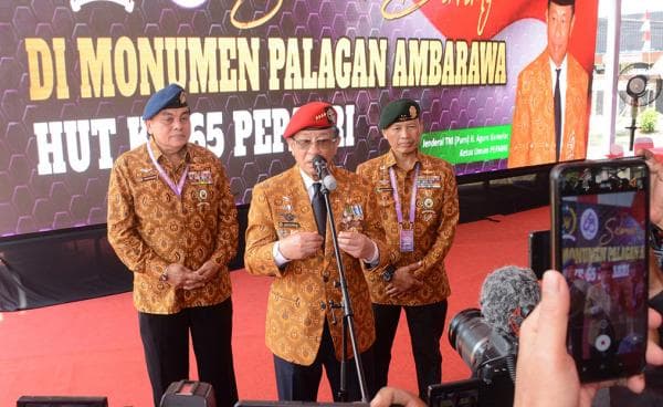 Agum Gumeral Minta Anggota Pepabri jadi Ujung Tombak Bantu TNI-Polri Ciptakan Keamanan Pilkada 2024